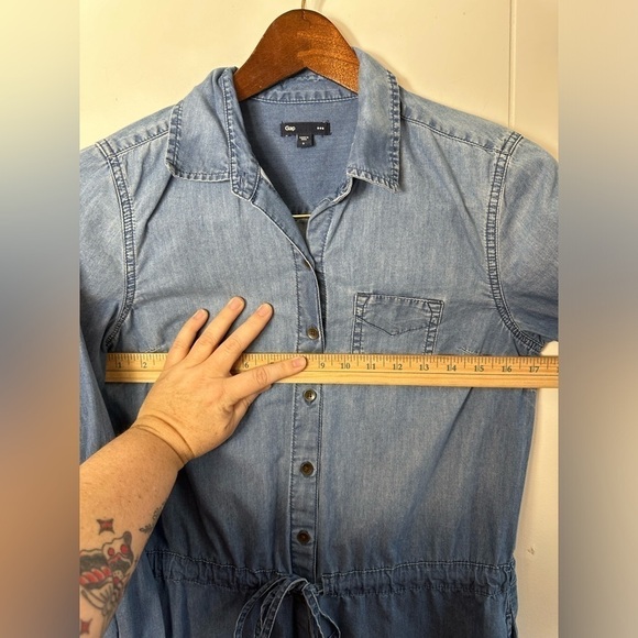 Gap Denim Women’s Drawstring Tunic Size Small - Picture 5 of 14